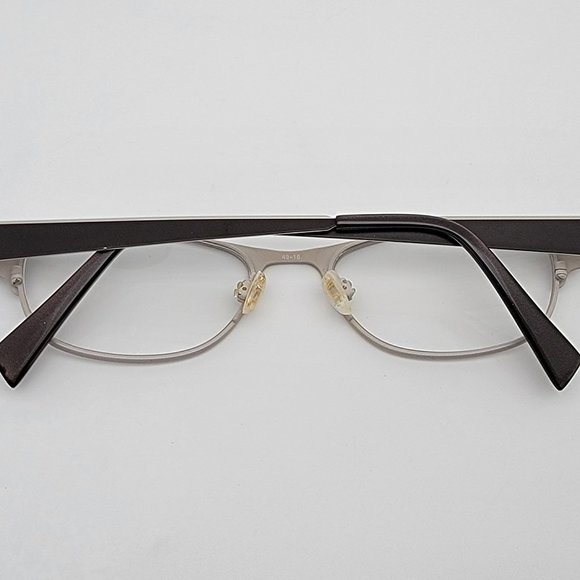 Kliik Denamrk K-462 936 Brown Grey Horn Rim Eyeglasses Frame 49-18-135